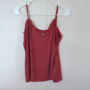 Loft Ruffle Camisole